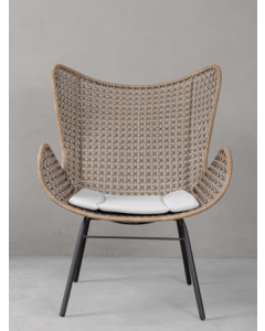 Sayap  Wing Chair | Espresso | Natural