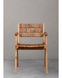 Brawny Dining Chair with Arm